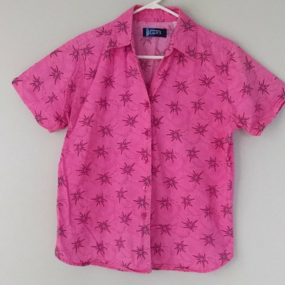 Wrangler Blues Button Up Some Like it Hot Shirt XL